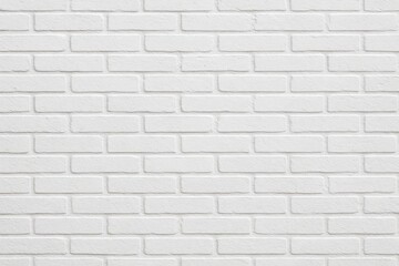 Fototapeta premium White brick wall surface for backgrounds