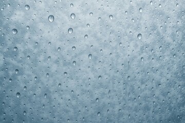 Obraz premium Frozen water droplets adorning a glass