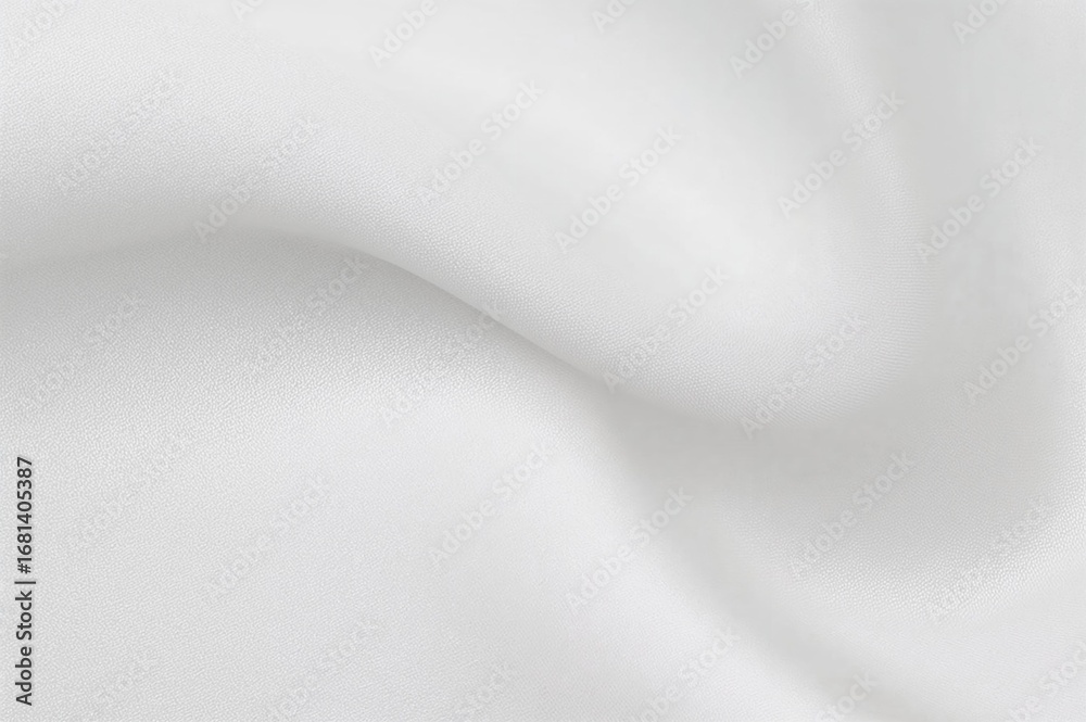 Wall mural abstract soft texture background with smooth white wave design