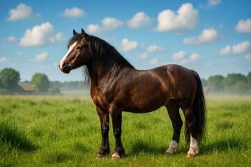 Miniature horse native to the UK
