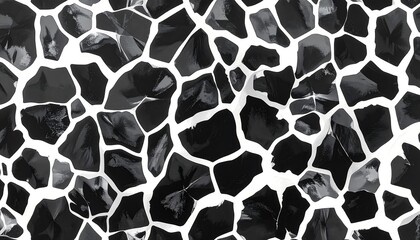 Abstract textured pattern of fragmented shapes
