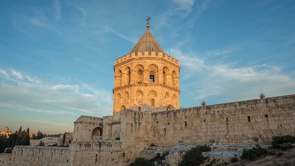 Fototapeta premium Sight from the Dormition Abbey tower