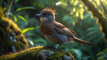 Wild Weka bird spotted in a scenic park