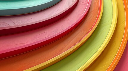 Dynamic abstract artwork featuring circular patterns created with generative ai techniques