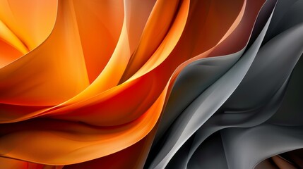 Dynamic abstract artwork featuring circular forms created by generative ai technology