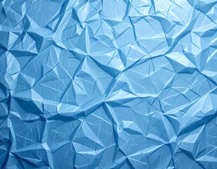 Ice Blue Model Portrait with Textured Background