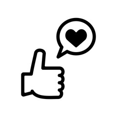 グッドサインのアイコンイラスト