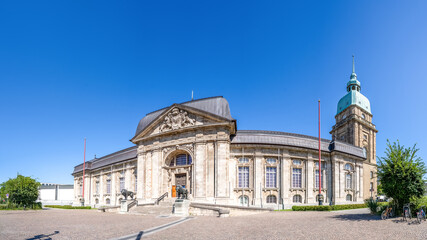 Obraz premium Stadtzentrum, Darmstadt, Hessen, Deutschland 