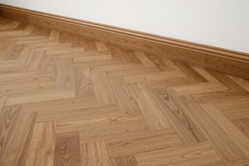High-resolution design of parquet wood floor texture