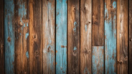 Naklejka premium Old-fashioned textured wooden surface with a grunge style