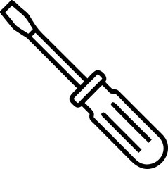 editable icon of screwdriver bits