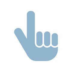 指差しマークのアイコンイラスト