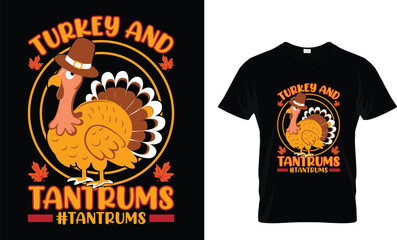 Thanksgiving t-shirt design and graphic funny typography vintage t-shirt
