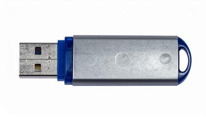 USB flash drive . isolated on a white background. 