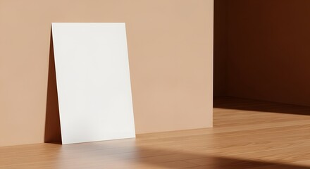 Blank White A-Frame Tent Card Mockup, Minimalist Branding, Mock Up Template