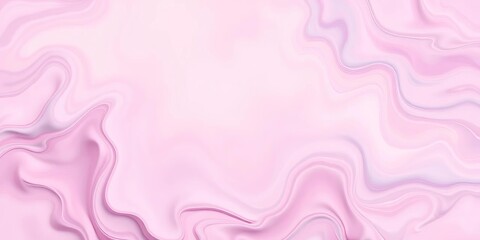 Fototapeta premium Abstract swirling pastel fluid forms, creating a soft, minimalist background with ample blank space, smooth, backdrop