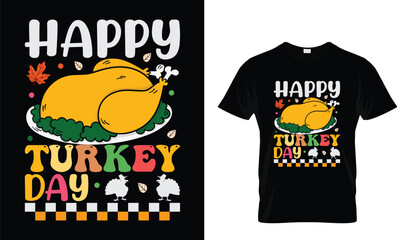 Thanksgiving t-shirt design (turkey)