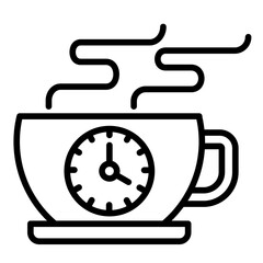 Coffee Break  Icon Set Multiple Style Collection