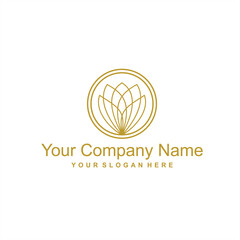 Laser Spa Logo or medical spa logo that is very luxurious and elegant