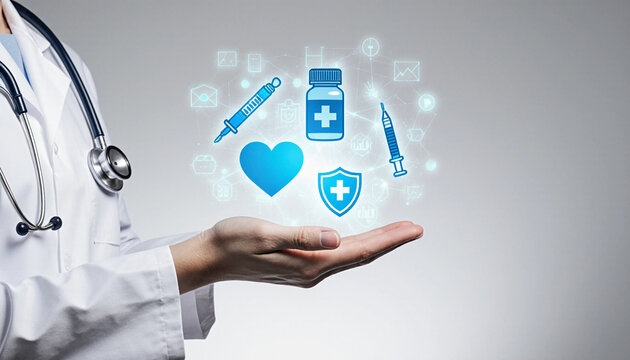 doctor holding a stethoscope