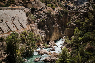 river in the canyon