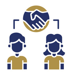 Collaborate  Icon Set Multiple Style Collection