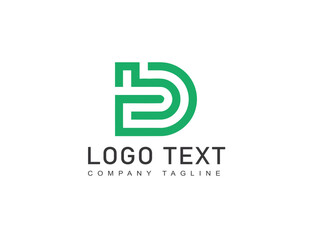 Abstract Monogram Logo