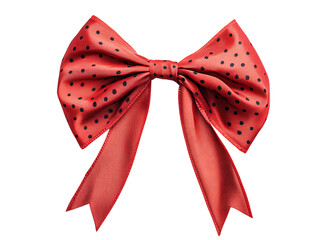  Red ribbon and bow 