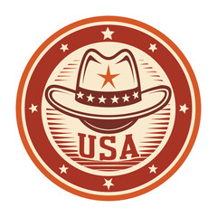 round-vintage-stamp-logo--cowboy-hat-illustration-.eps