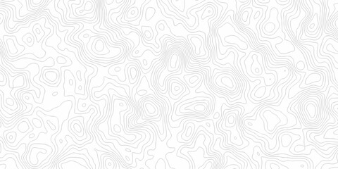 Geographic mountain topology map relief. minimal lines background. Contour maps. illustration, Topo contour map design. Abstract vector Lines Topographic contour lines grid seamless pattern.	
