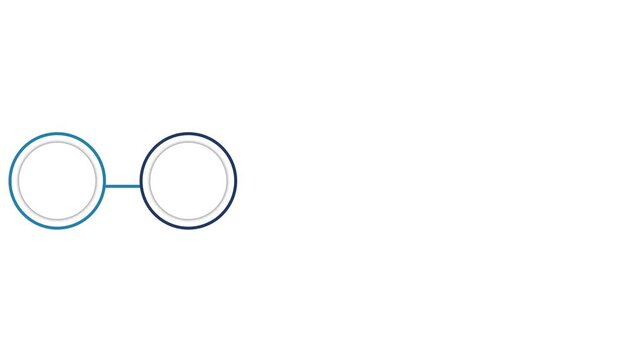 Dynamic 5-step infographic with seamless transitions, minimal design, and strong visuals. Perfect for breaking down workflows, strategies, and step-by-step tasks.