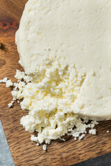Organic Raw White Mexican Cotija Cheese