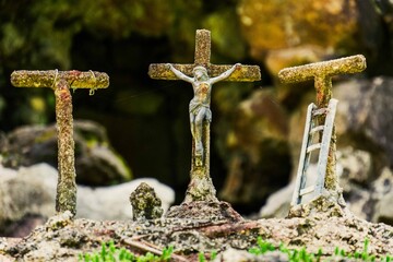 Ave Maria Grotto in Cullman Alabama Miniature reproductions by Brother Joseph Zoettl (1878-1961), a Benedictine monk at the abby. 