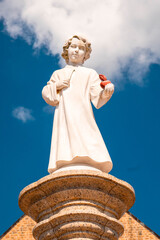 Divine Child Jesus Statue in Hanceville Alabama Shrine of the Most Blessed Sacrament © Katie Dobies