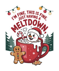 I’m fine this is fine just having a meltdown