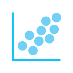 scatter plot icon