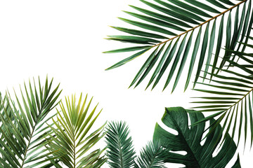Tropical foliage close-up