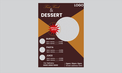 food menu design
