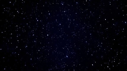 Fototapeta premium A clear night sky filled with countless stars shining brightly against the dark vast expanse,