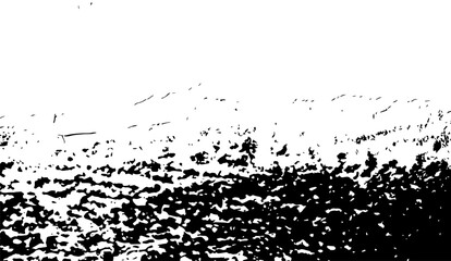 Abstract black and white grunge texture background features splattered ink shapes, creating a high-contrast and visually striking design ideal for adding depth and character