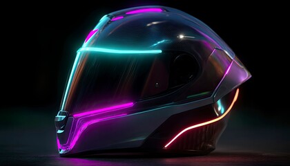 Fototapeta premium Neon Genesis Velocity Helmet