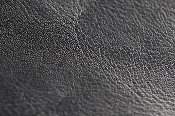 Texture of natural leather as background, closeup