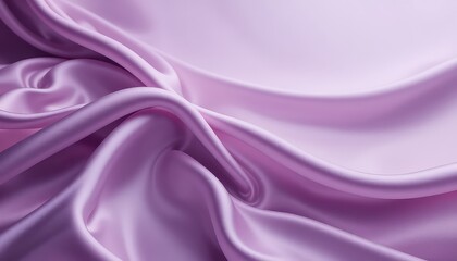 Fototapeta premium Woven fabric background with elegant folds and soft light in pastel shades; Smooth flowing material in delicate colors and gentle curves, creating a luxurious texture