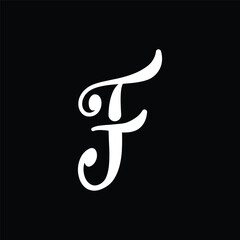 F brand logo, F identity design, Decorative F initial, Monogram F print, F name design, F graphic logo, Clean F monogram, Thin line F, F luxury lettering, F initial artwork, F logo inspiration,