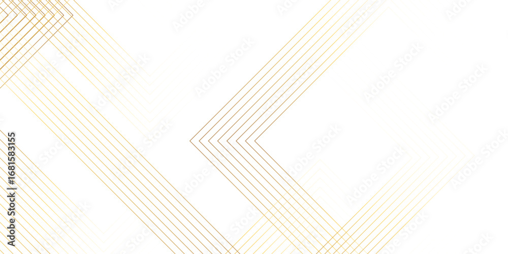 Wall mural luxury wavy line abstract background with color element. futuristic technology concept. glowing rect