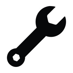 Simple Web Icon Vector Tool Work Stock Vector