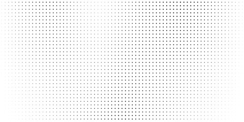 Dotted gradient vector illustration, white and black halftone background, horizontal seamless dotted lines, monochrome dots texture backdrop, retro effect. modern