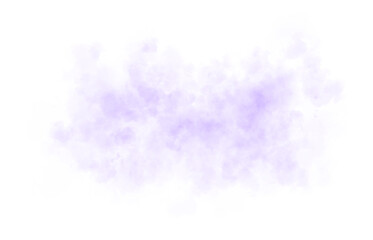 Fototapeta premium Highly translucent purple haze smoke or fog mockup with maximum transparency on transparent background, ideal for overlays, visual effects, photo or video editing and atmospheric compositions