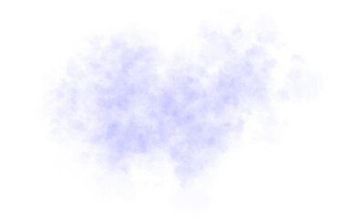 Highly translucent blue haze smoke or fog mockup with maximum transparency on transparent background, ideal for overlays, visual effects, photo or video editing and atmospheric compositions