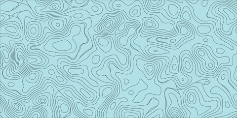 Digital abstract background with mapping elevation contour line illustration